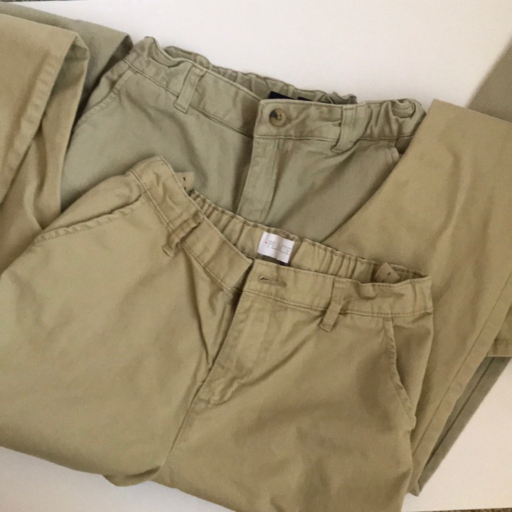 2 girls uniform pants